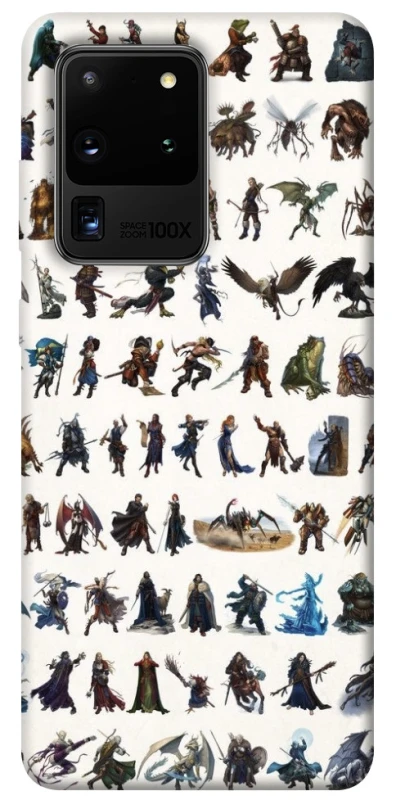 Чехол на Samsung Galaxy S20 Ultra Character Selection фото 1 из 1