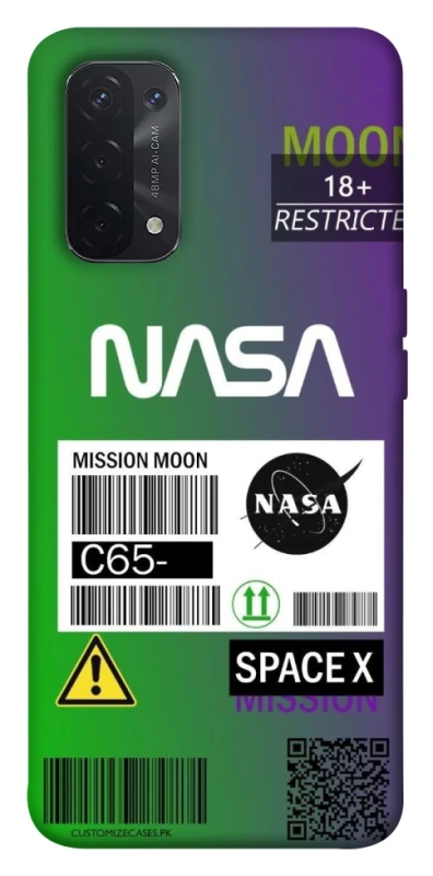 Чохол на Oppo A54 5G / A74 5G NASA ver.2 фото 1 з 1