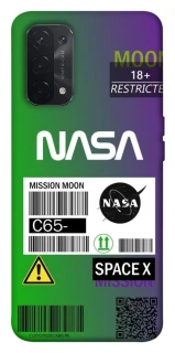 Чохол на Oppo A54 5G / A74 5G NASA ver.2 фото 1 з 1