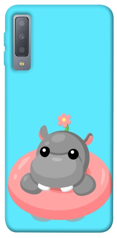 Чохол на Samsung A750 Galaxy A7 (2018) Adopt Me Hippo Floatie фото 1 з 1