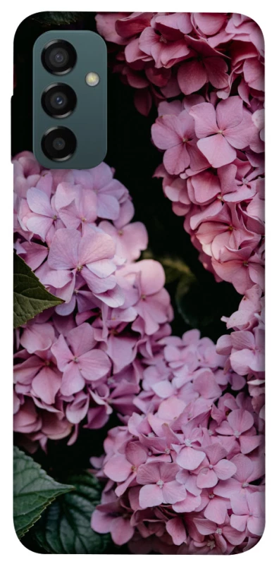 Чехол на Samsung Galaxy M14 5G Розовые гартензии фото 1 из 1