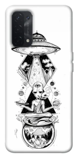 Чехол на Oppo A54 5G / A74 5G Tattoo ver.4 фото 1 из 1