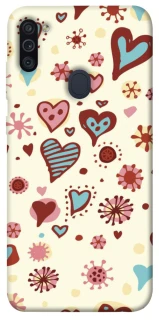 Чохол на Samsung Galaxy M11 Pretty hearts фото 1 з 1