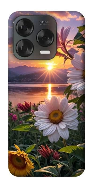 Чохол на ZTE Blade V70 Design Flowers v31 фото 1 з 2