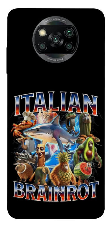 Чохол на Xiaomi Poco X3 NFC / Poco X3 Pro Italian Brainrot фото 1 з 1