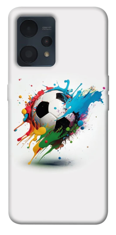 Чохол на Realme 9 4G / 9 Pro+ Football Ball ver3 фото 1 з 1