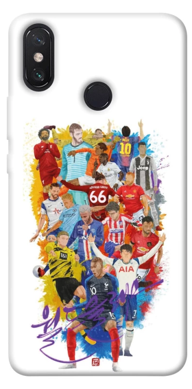 Чохол на Xiaomi Mi Max 3 Football Abstract v2 фото 1 з 1