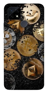 Чехол на Realme C12 Many coins v2 фото 1 из 1