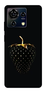 Чохол на ZTE Blade V50 Vita Чорна полуниця фото 1 з 1