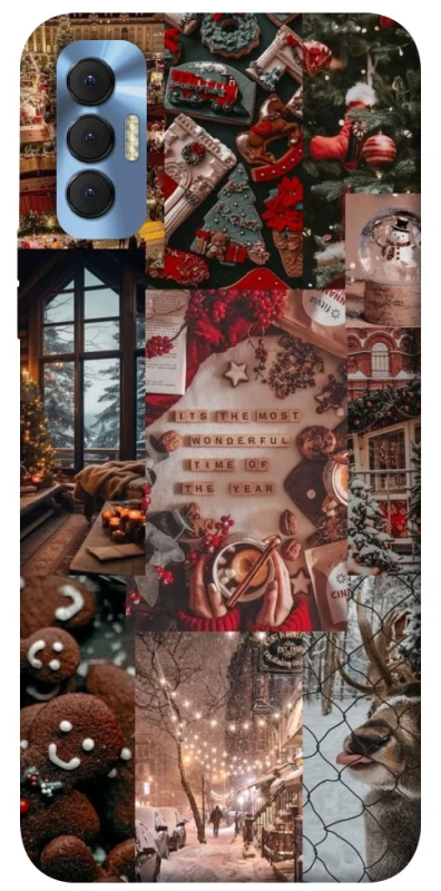 Чохол на TECNO Spark 8P Christmas spirit ver.3 фото 1 з 1