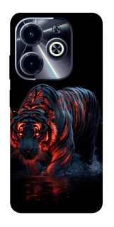 Чохол на Infinix Hot 40i fire tiger фото 1 з 1
