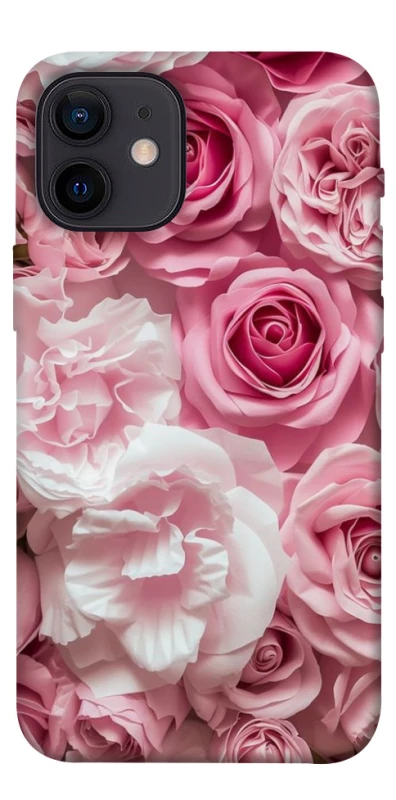 Чохол на Apple iPhone 12 mini (5.4") Рожеві Квіти фото 1 з 1