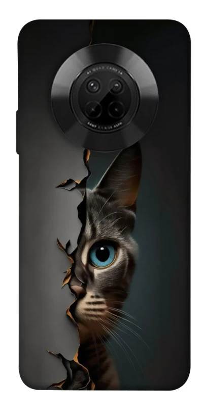 Чехол на Huawei Y9a Кот-подглядыватель v2 фото 1 из 1