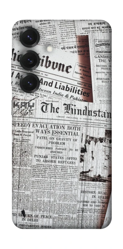 Чохол на Samsung Galaxy S26 Edge Газети фото 1 з 1