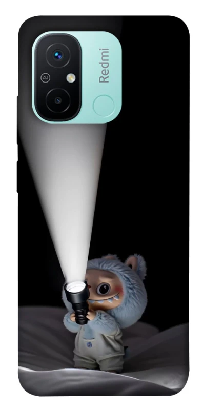 Чохол на Xiaomi Redmi 12C / Poco C55 Labubu with flashlight ver.3 фото 1 з 1