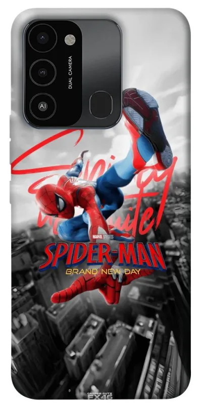 Чохол на TECNO Spark 8C Spider Man ver.1 фото 1 з 1
