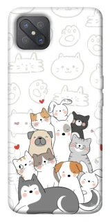 Чехол на Oppo A92s Funny Pets фото 1 из 1