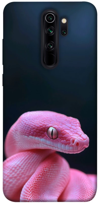 Чехол на Xiaomi Redmi Note 8 Pro Розовая Змея фото 1 из 1