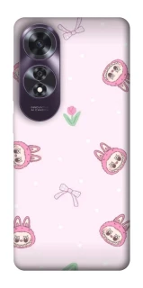 Чохол на Oppo A60 Labubu Flower фото 1 з 1