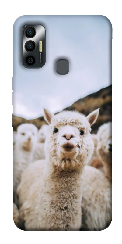 Чохол на TECNO Spark 7 Лама фото 1 з 1