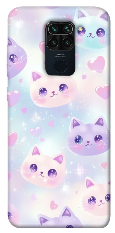 Чехол на Xiaomi Redmi Note 9 / Redmi 10X Funny Kittens ver.4 фото 1 из 1