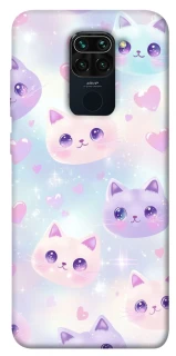 Чехол на Xiaomi Redmi Note 9 / Redmi 10X Funny Kittens ver.4 фото 1 из 1