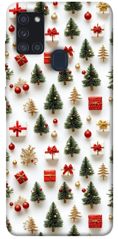 Чехол на Samsung Galaxy A21s Christmas spirit ver.8 фото 1 из 1