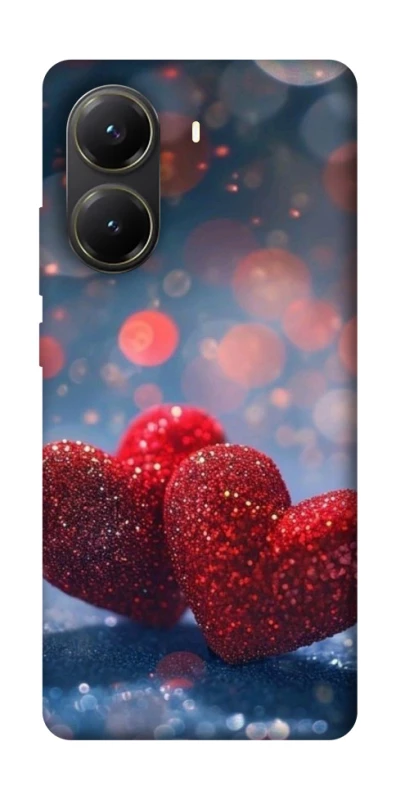 Чохол на Xiaomi Poco X6 Pro Red hearts фото 1 з 1