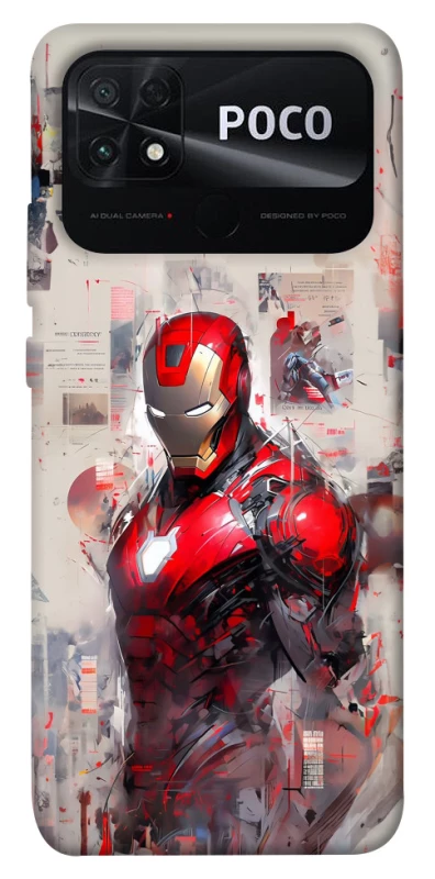 Чехол на Xiaomi Poco C40 Ironman фото 1 из 1