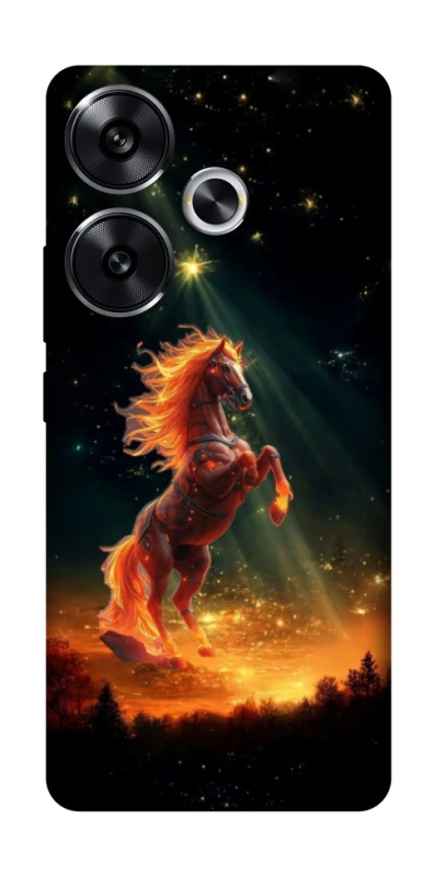 Чохол на Xiaomi Poco F6 Red Fire Horse ver.2 фото 1 з 1