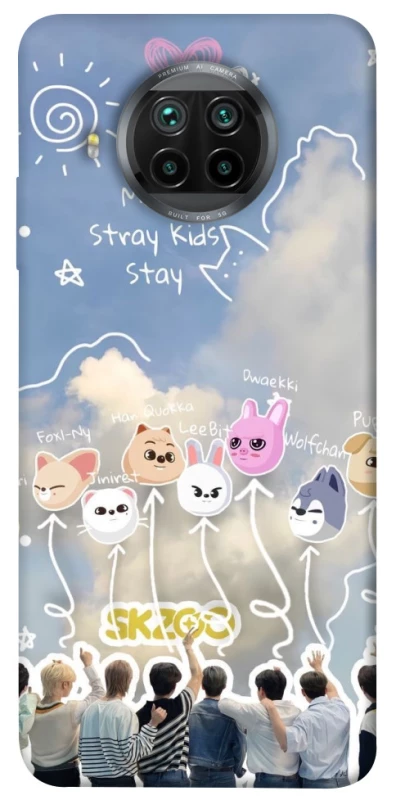 Чехол на Xiaomi Mi 10T Lite / Redmi Note 9 Pro 5G Stray Kids Full Force фото 1 из 1
