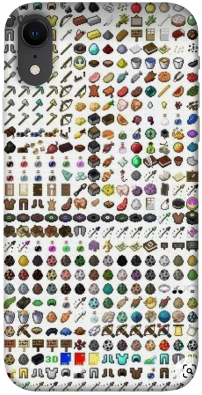 Чохол на Apple iPhone XR (6.1") Minecraft v2 фото 1 з 1