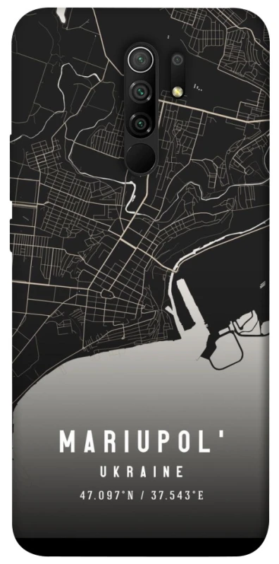 Чохол на Xiaomi Redmi 9 Mariupol map фото 1 з 1