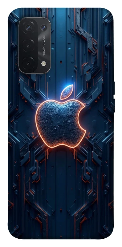 Чохол на Oppo A54 5G / A74 5G Apple logo ver.1 фото 1 з 1