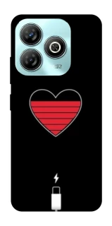 Чохол на ZTE Blade A75 4G Charge your heart фото 1 з 1