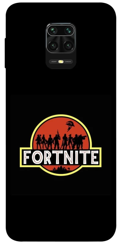 Чехол на Xiaomi Redmi Note 9s / Note 9 Pro / Note 9 Pro Max Fortnite logo ver.1 фото 1 из 1