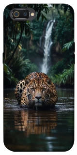 Чехол на Realme C2 Leopard in water фото 1 из 1