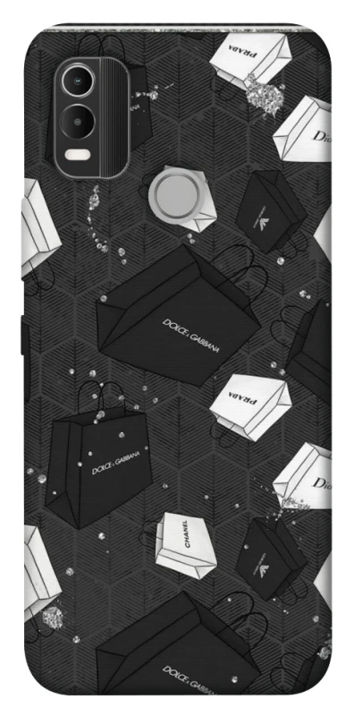 Чехол на Nokia C21 Plus Fashion collage ver.3 фото 1 из 1