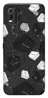 Чехол на Nokia C21 Plus Fashion collage ver.3 фото 1 из 1