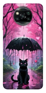 Чохол на Xiaomi Poco X3 NFC / Poco X3 Pro Black cat фото 1 з 1