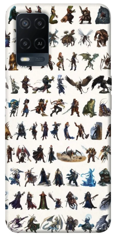 Чохол на Oppo A54 4G Character Selection фото 1 з 1