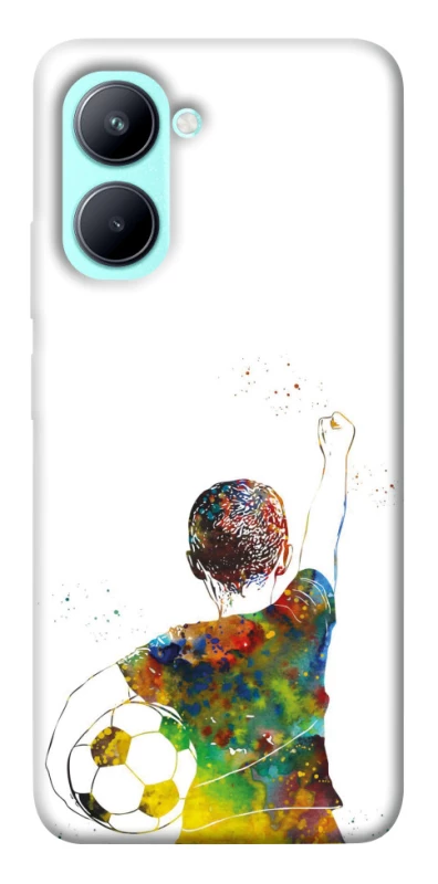 Чохол на Realme C33 Football Kids фото 1 з 1