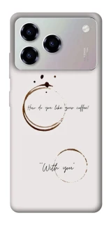 Чохол на ZTE Blade A76 Coffee with you фото 1 з 1