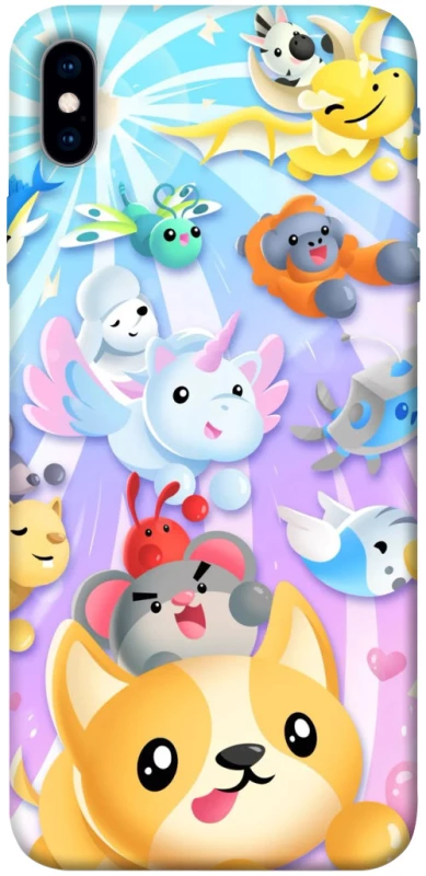 Чехол на Apple iPhone XS Max (6.5") Adopt Me Rainbow Pet Parade фото 1 из 1
