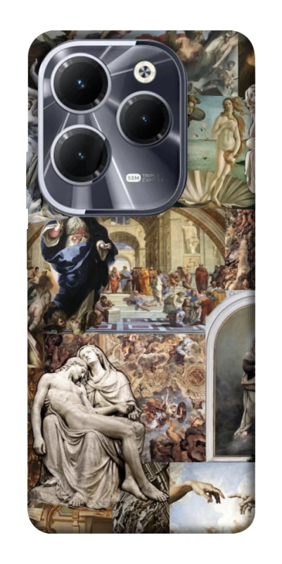 Чохол на Infinix Hot 40 Pro Art collage ver.10 фото 1 з 1