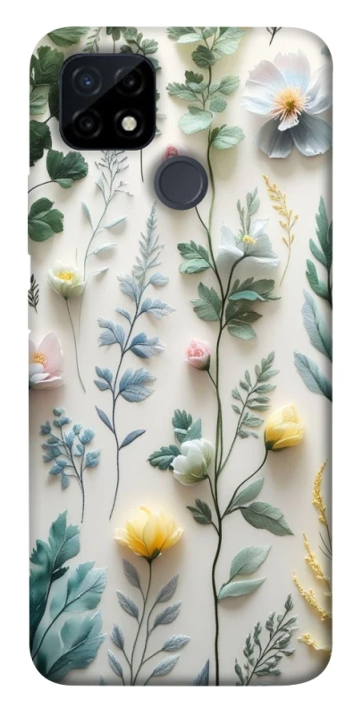 Чохол на Realme C12 Floral design ver.4 фото 1 з 1
