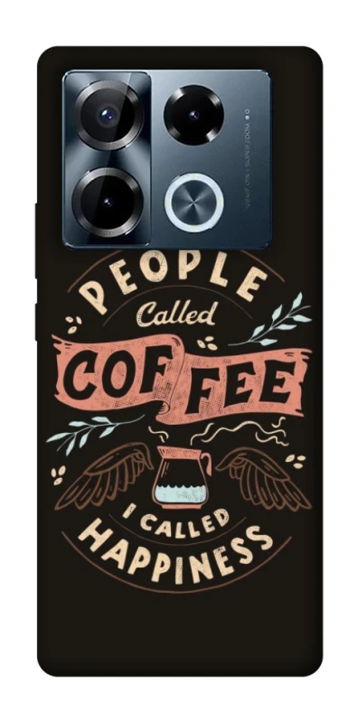 Чохол на Infinix Note 40 Pro 4G Сoffee happiness фото 1 з 1