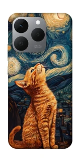 Чохол на Realme 15T van gogh cat фото 1 з 1