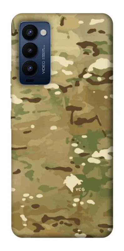 Чохол на TECNO Camon 18 Pro Сamouflage v18 фото 1 з 1