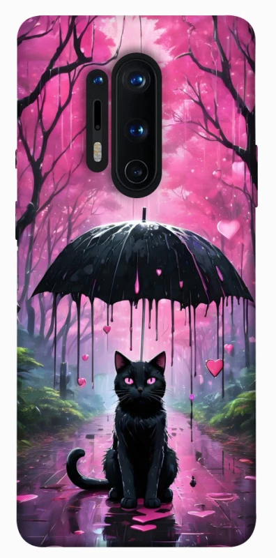 Чохол на OnePlus 8 Pro Black cat фото 1 з 1